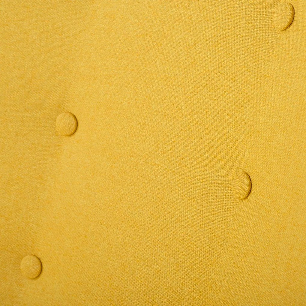 SOFOTEL Kreslo s opierkou na ruky a podnožkou Norse 2043 - žlté