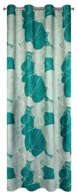 DECOREUM Zamatový záves s potlačou 140 cm x 270 cm viacfarebná 100 % polyester Rozmer varianty: 140 cm x 270 cm, Farba varianty: Granátová 105448