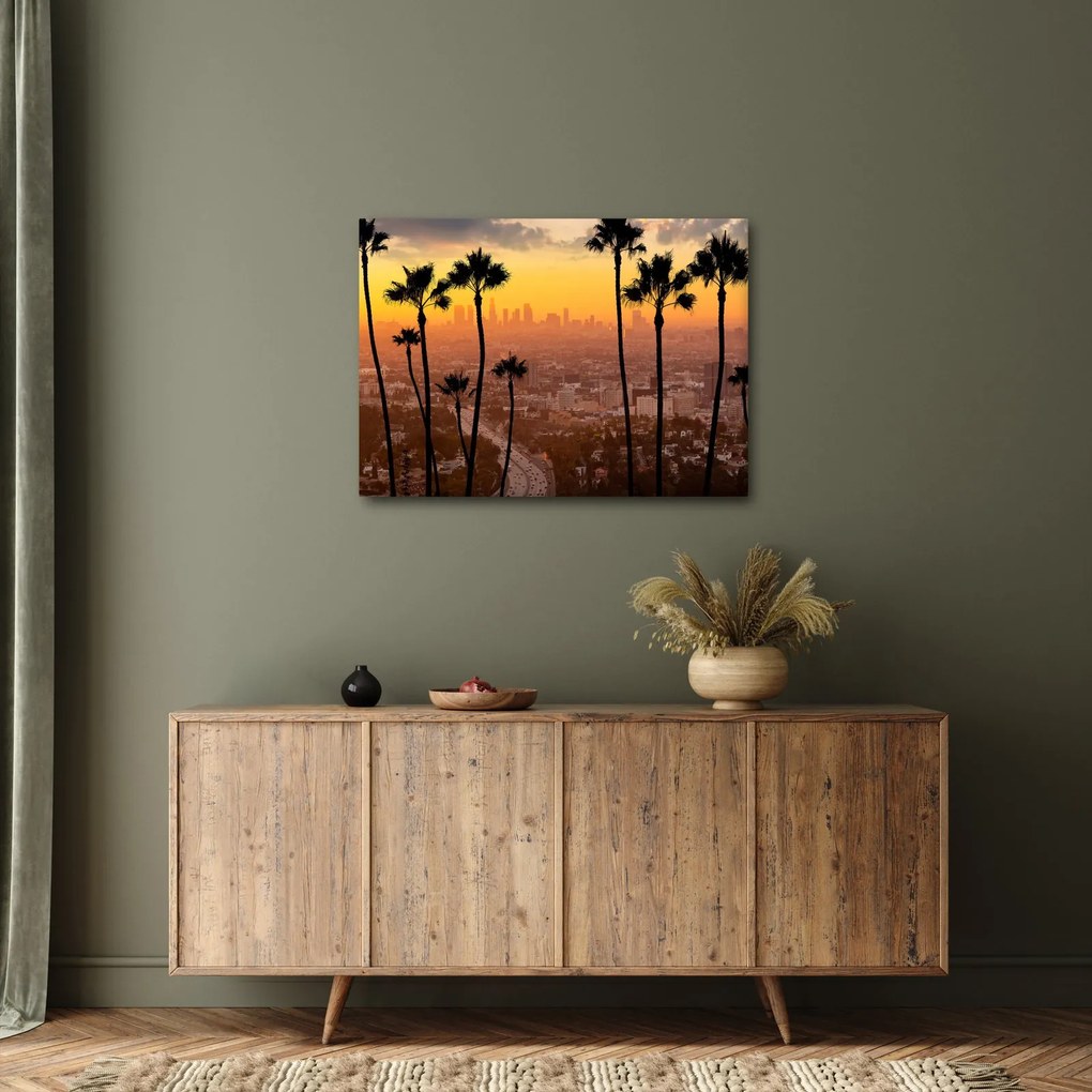 Obraz - Panorama Los Angeles (70x50 cm)