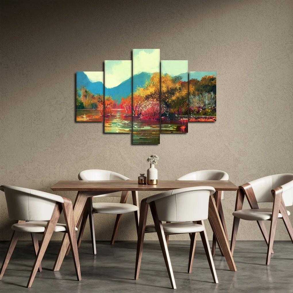 Obraz - Farby jesene (150x105 cm)