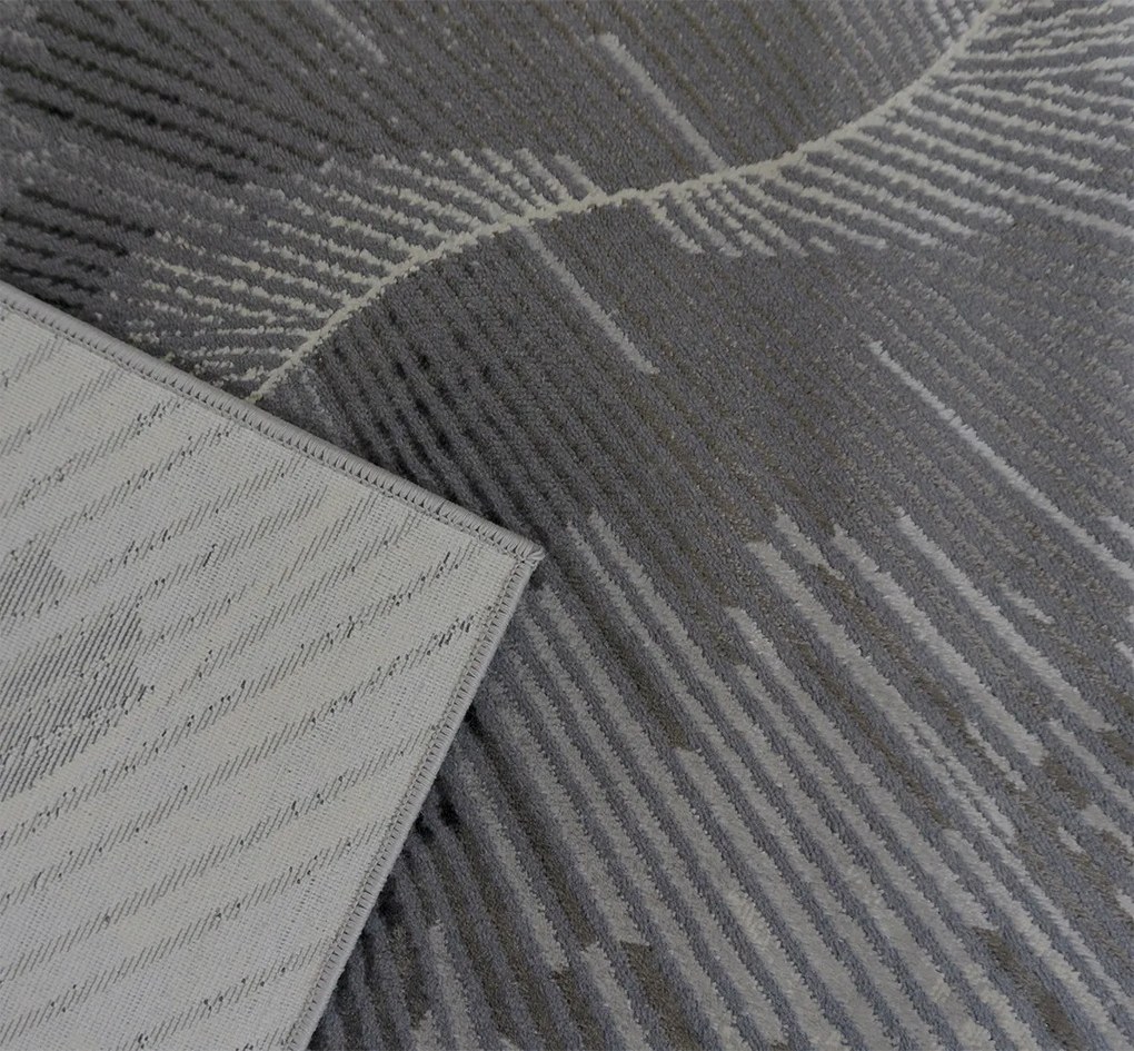 BE Koberec Esprit 3607 GREY – sivý obdĺžnikový Rozmer: 60x100 cm