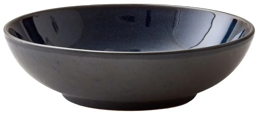 Čierna/modrá kameninová miska 1 l Gastro Dark Blue/Black – Bitz
