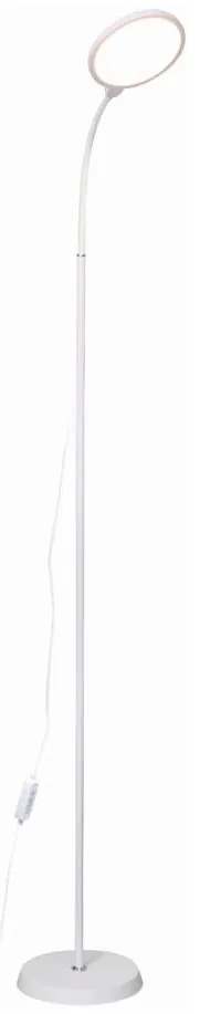 LED Stmievateľná stojacia lampa 2v1 LED/10W/230V biela