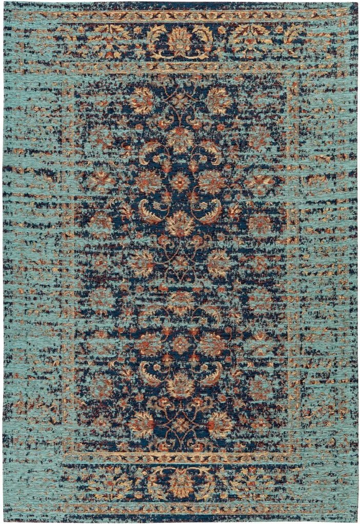 XXXLutz KOBEREC, 80/150 cm modrá, viacfarebná - Online Only bytové doplnky - 005937113601