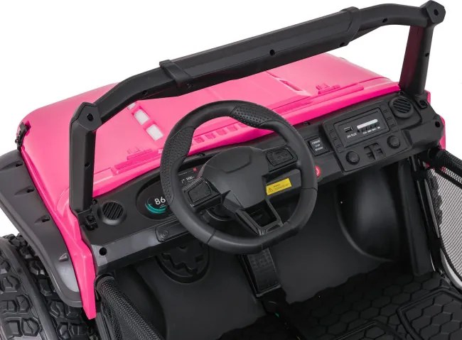 Elektrické autíčko PASSION 4x4 ružové