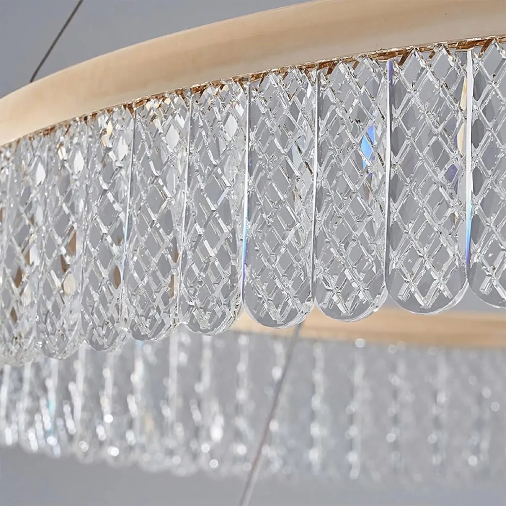 Toolight Toolight, LED stropné svietidlo, 72W, 3500lm, APP1750-CP, zlatá, OSW-04047