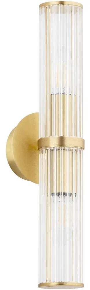 Argon 7203 - Nástenné svietidlo HAMPTON 2xE14/7W/230V zlatá