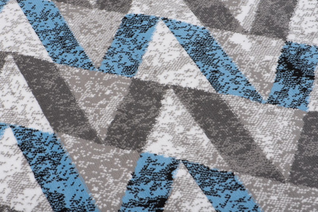 TA Koberec Q544B WHITE MAYA PP EYM Sivý Obdĺžnikový Rozmer: 160x230 cm