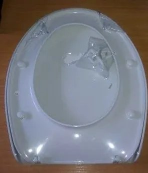 Cersanit Mito Red, toaletné sedátko z polypropylénu pre WC kombi, biela, TK001-008