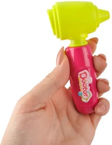 ISO Trade Detský lekársky vozík 18 prvkov – vzdelávacia sada so zvukom a svetlom, prenosný