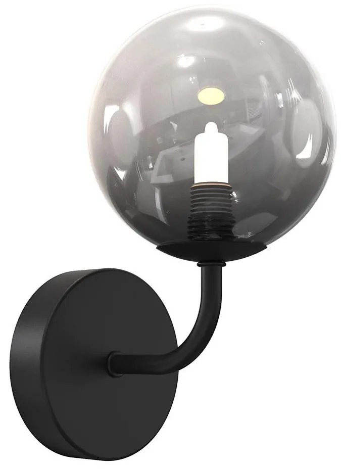 ONLI - Nástenné svietidlo PALOMA 1xG9/10W/230V čierna/dymová