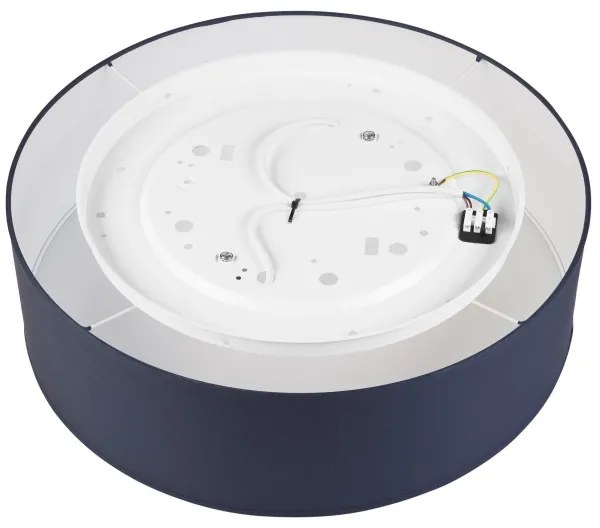 Stropné svietidlo SIRJA PASTEL 2xE27/60W/230V pr. 45 cm tmavomodrá