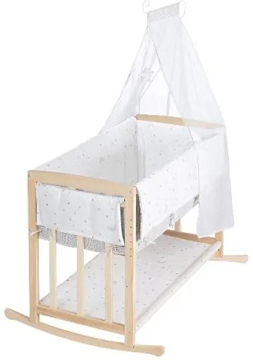 roba Detská postieľka so spacím vakom 4 v 1 (hviezdna obloha) (100333714)