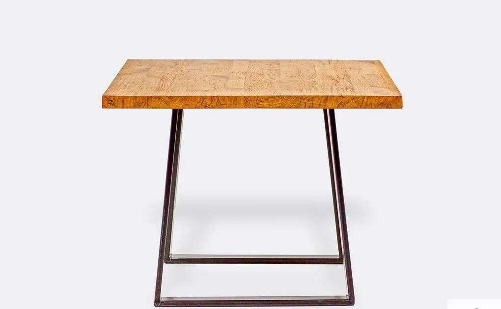 Jedálenský stôl SILENCE I - 160x80cm,Tmavý dub