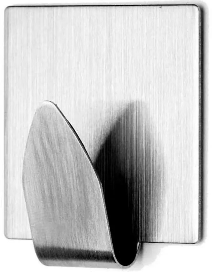 Háčik štvorcový samolepiaci 2 ks