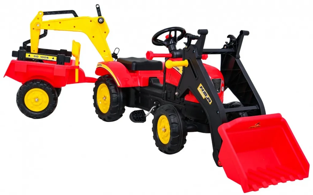 Traktor s prívesom a príslušenstvom Ramiz - 3009.CR
