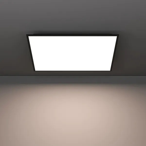 Eglo 901507-LED RGBW stmievateľný prisadený panel MORADILLO-Z LED/33W/230V 60x60cm čierny