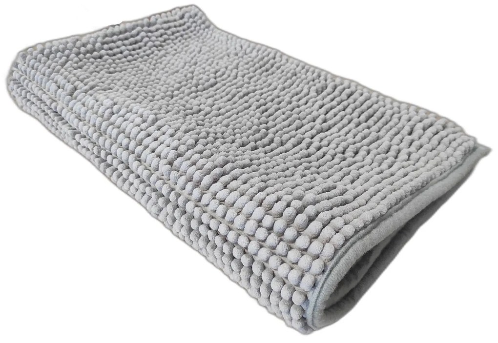 Kúpeľňová predložka LOOP - 50x80 cm - šedá