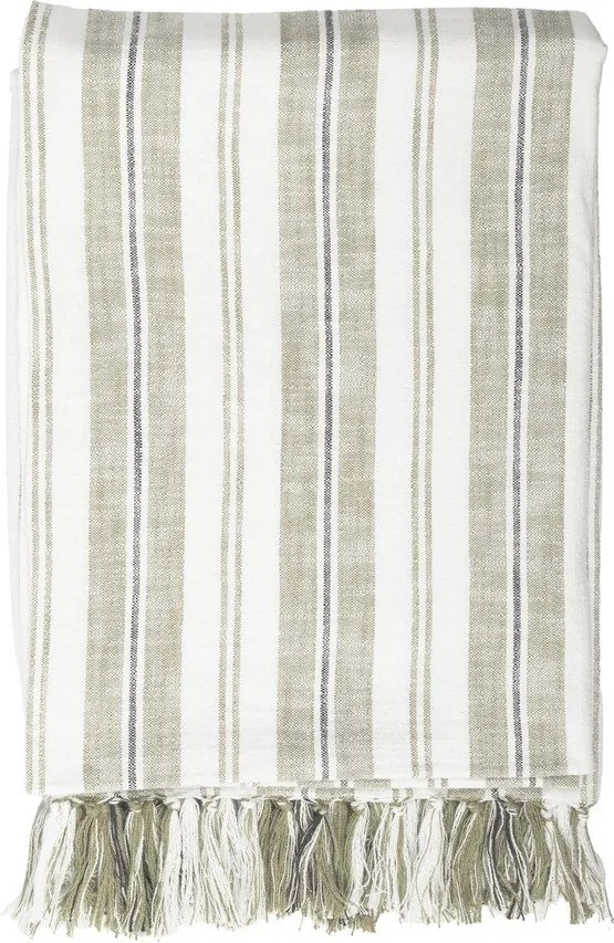 Zelená bavlnená deka 150x200 cm Indira – Tiseco Home Studio