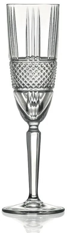 RCR Cristalleria Italiana RCR BRILLANTE POHÁR NA ŠAMPANSKÉ 180ML SADA 6KS