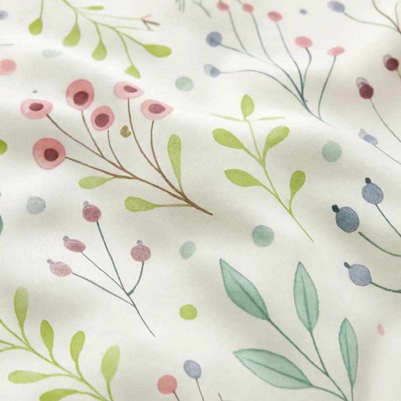 Jahu Bavlněné saténové povlečení DELUXE JASMINE 140x200, 70x90 cm