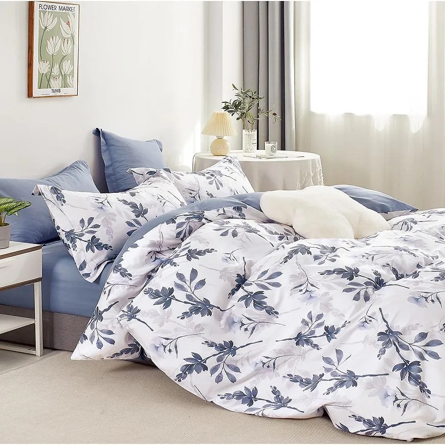 Posteľná bielizeň bavlnený satén ALBS-01337B 140x200 Lasher