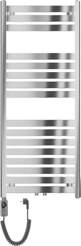 Mexen Uran, elektrické vykurovacie teleso 1200 x 500 mm, 600 W, chrómová, W105-1200-500-2600-01