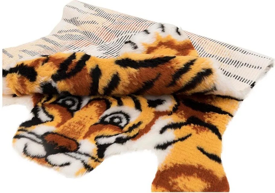 Oranžovo-hnedý detský koberec 110x70 cm Kids Buddy - Narma