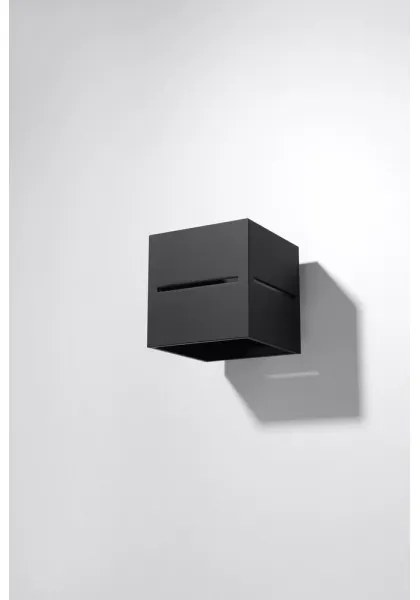 Nástenné svietidlo LOBO 1xG9/40W/230V čierna
