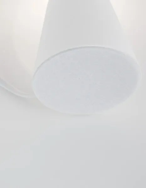 Dizajnová stolová lampa Zero 10 biele