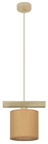 Brilagi - Luster na lanku FOREST 1xE27/15W/230V borovica/hnedá