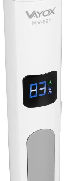 LED elektrický lapač hmyzu 2v1 s LCD, 1200 mAh/5V, biely