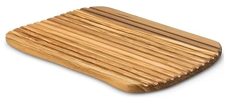 Continenta C4990 - Kuchynská doska na krájanie chleba 37x25 cm olivové drevo GG264