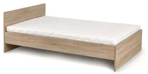 Drevená posteľ Lima 90x200, dub