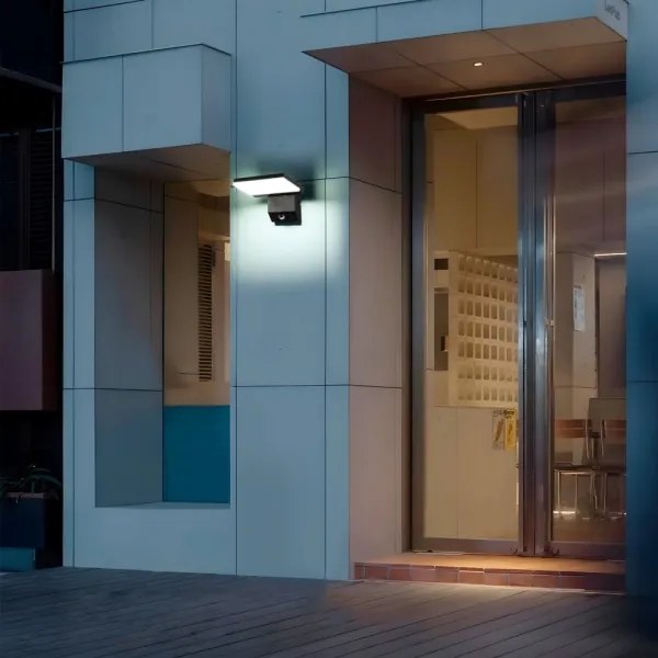 Immax 08513L - LED vonkajšie nástenné svietidlo so senzorom MODERN LED/18W/230V IP65