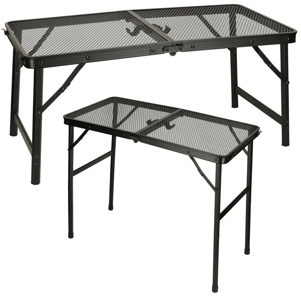 IKO Skladací kempingový stôl LUARO 80 x 40 x 66 x 37 cm