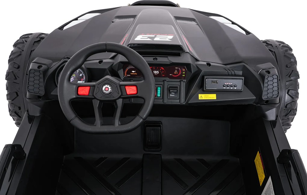 Ramiz Elektrická bugina TURBO 23 pre deti čierna