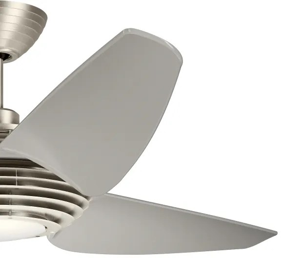 Kichler KLF-VOYA-60-BS -LED Stmievateľný stropný ventilátor VOYA LED/14W/230V+DO