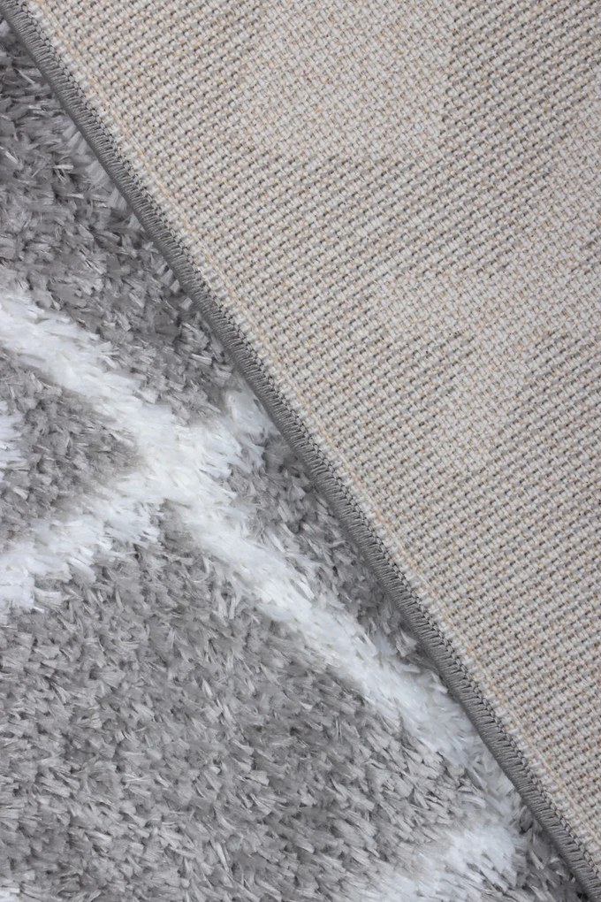 Koberec Boho 590 D.GREY/CREAM rozmery koberec: 60x100 cm