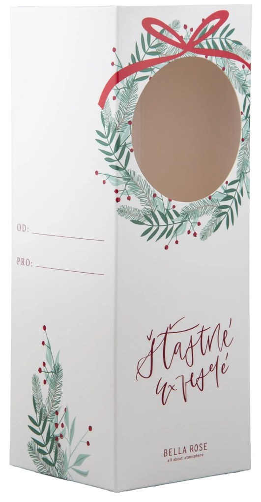 Bella Rose Pohár na víno Nechlastám, degustuji + vianočná krabička – CZ