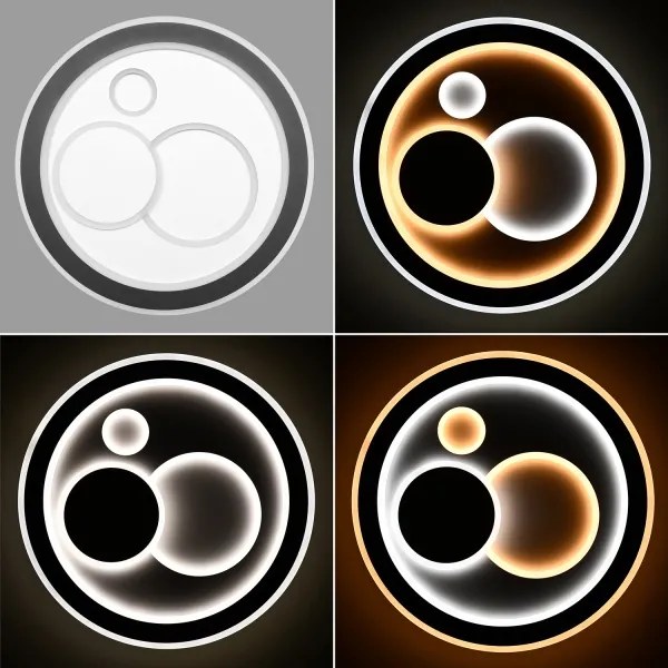 Brilagi - LED Stmievateľné stropné svietidlo MODERN LED/89W/230V 2700-6500K + DO