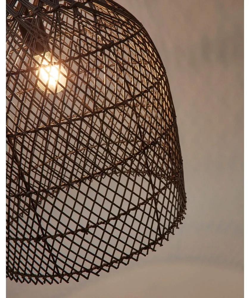 Čierne tienidlo ø 44 cm Domitila – Kave Home