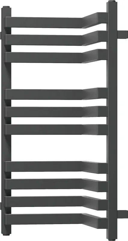 Mexen Loop, kúpeľňový radiátor 750 x 375 mm, 413 W, antracitová, W129-0750-350-00-66