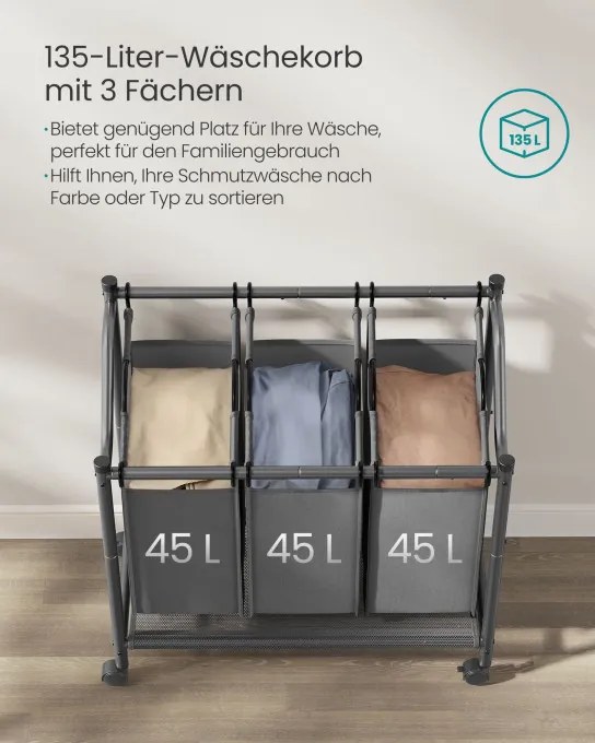 Kôš na bielizeň 135L RLS102G01