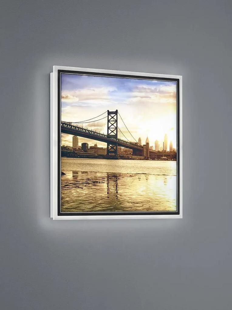 TRIO Reality R22140201 Bridge dekoratívny obraz LED 1x12W 3000K