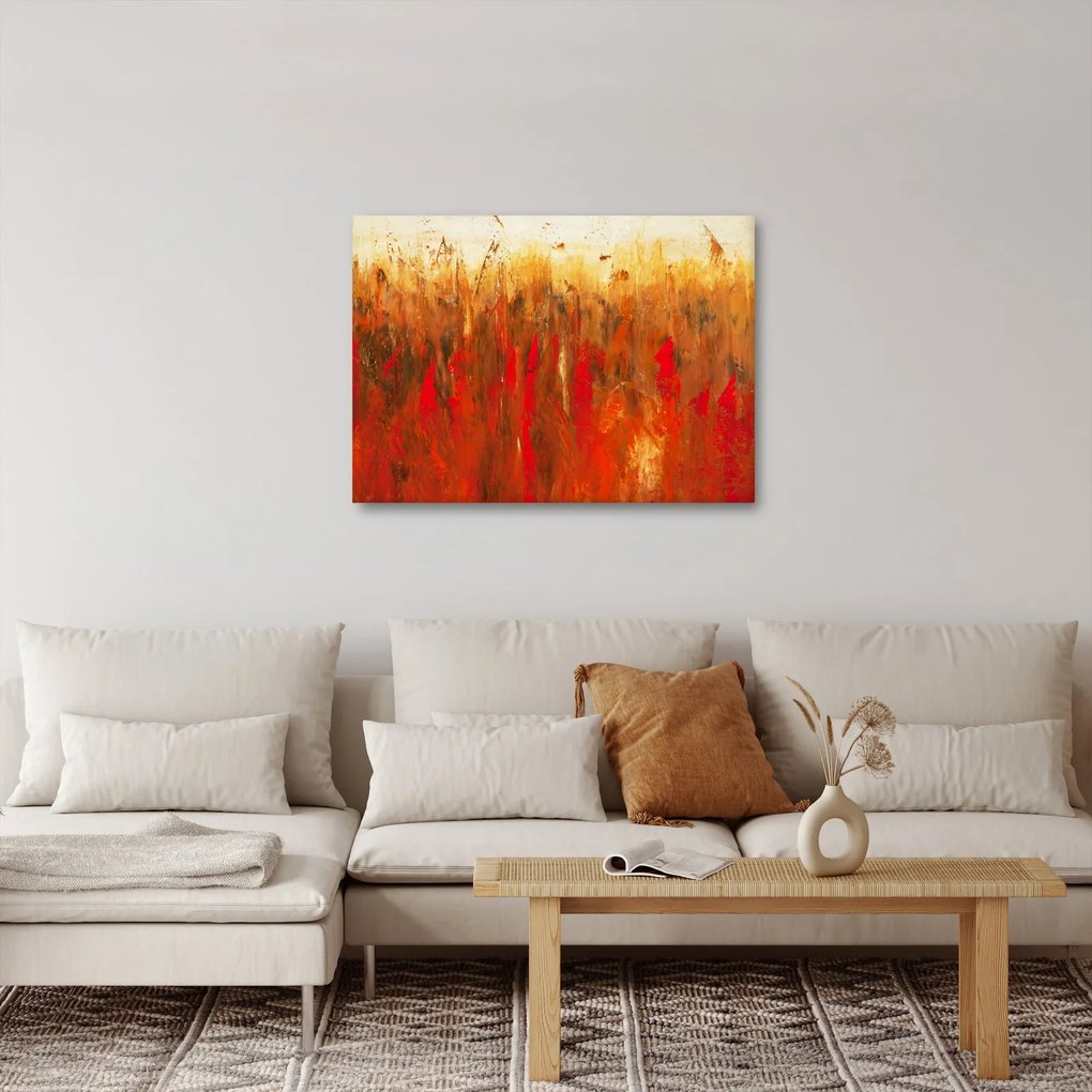 Obraz maľované abstrakcie (70x50 cm)
