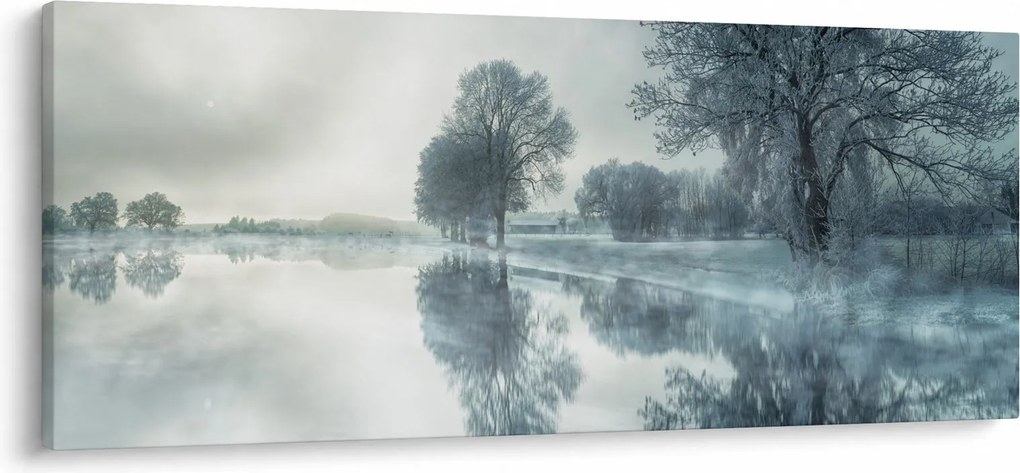 Obraz zimnej prírody (120x50 cm)