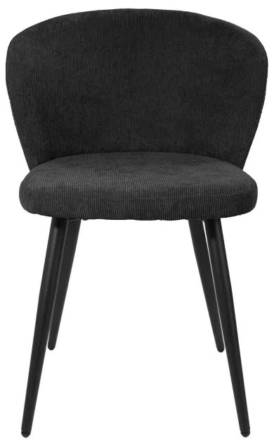 Jedálenská stolička KROSBY čierna