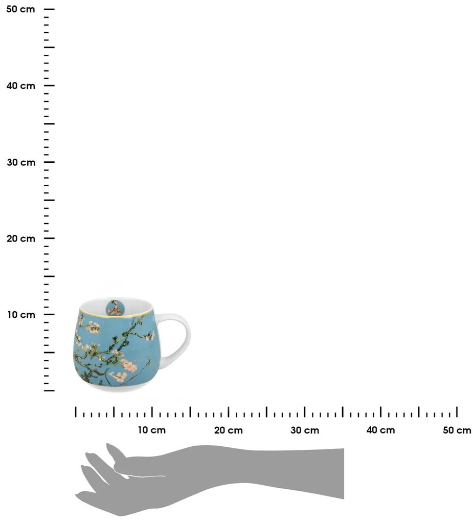 Porcelánový hrnček Van Gogh Almond Blossom 430 ml