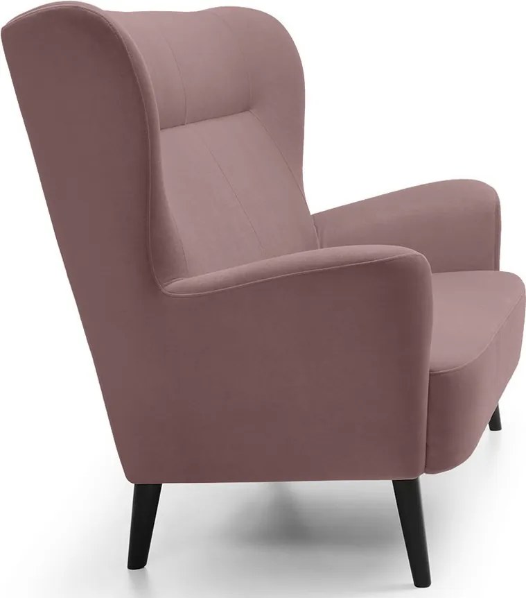 Trojmiestna pohovka Next, staroružová látka